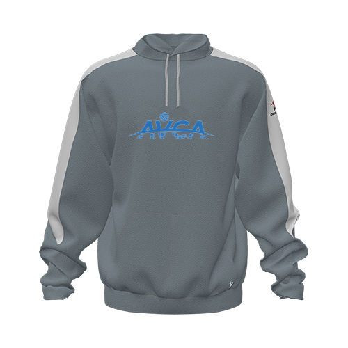 [CUS-DFW-HOOD-FLC-LSL-GRY-YXS-LOGO1] Hoodie (Youth XS, Gray, Logo 1)