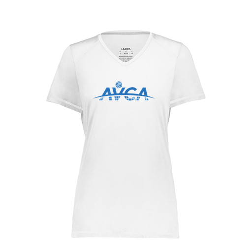 [6844.005.XS-LOGO1] Women's SoftTouch Short Sleeve (Female Adult XS, White, Logo 1)