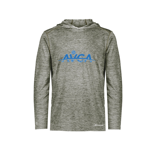 [FOLHCGGY-AS-LOGO1] Decker Men's Charge Hoodie (Adult S, Gray, Logo 1)