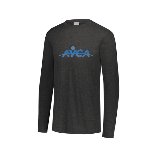 [FTLCUBBK-AXS-LOGO1] Decker Men's Tri-Blend T-Shirt - Long Sleeve (Adult XS, Black, Logo 1)