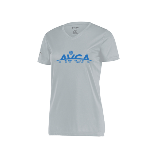 [222820.099.S-LOGO1] Ladies Movement Dri Fit Shirt (Female Adult S, Silver, Logo 1)
